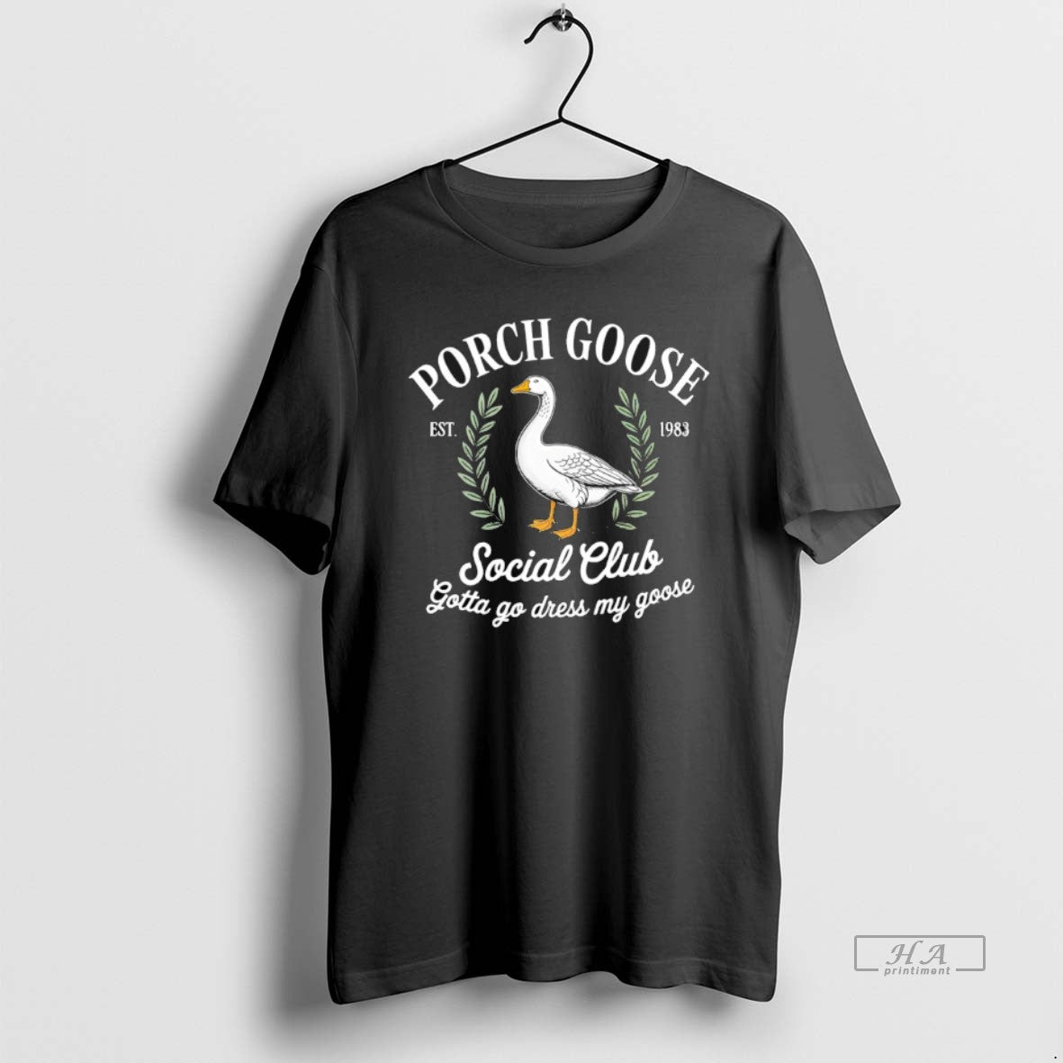 Official Porch Goose Ssocial Club Gotta Go Dress My Goose Est 1983 Vintage