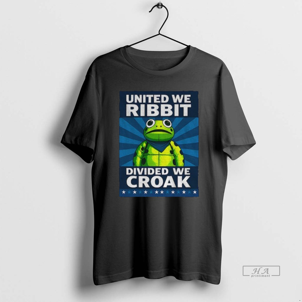 Official Portland Frog United We Ribbit Divided We Croak