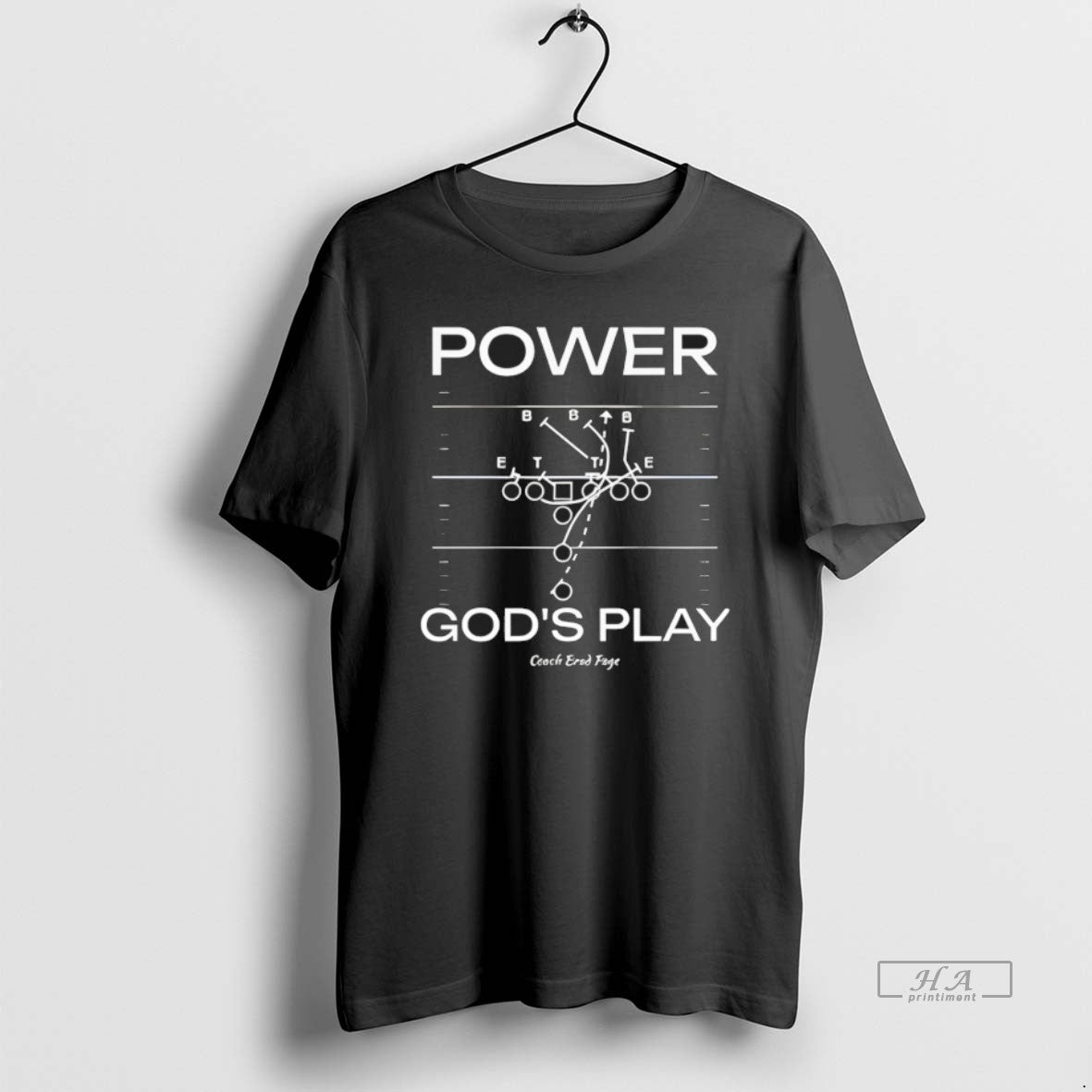 Official Power Gods Play Coach Brad Page