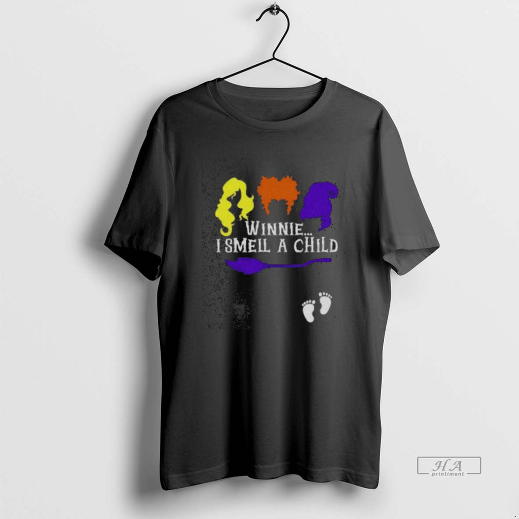 Official Premium Winnie I Smell A Child Halloween Washed
