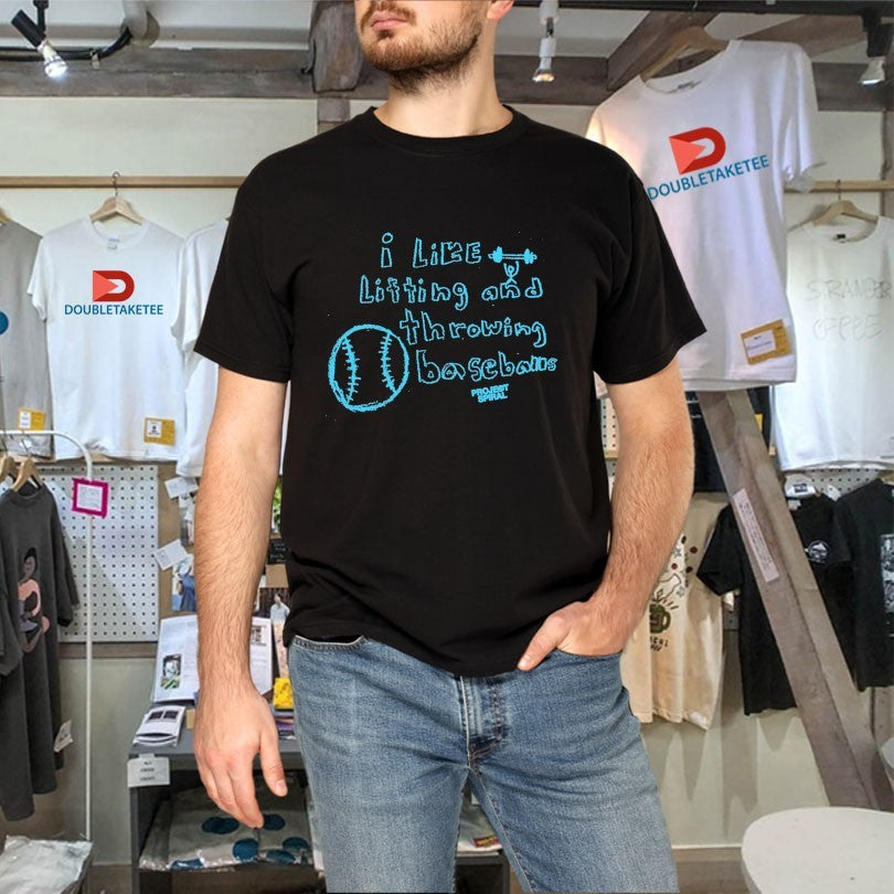 Official Project Spiral I Like Lifting Weights And Throwing Baseballs Shirts Unisex , , , Long Sleeve Tee