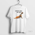 Official Punch Baby Monkey Courage Looks Like This Tee