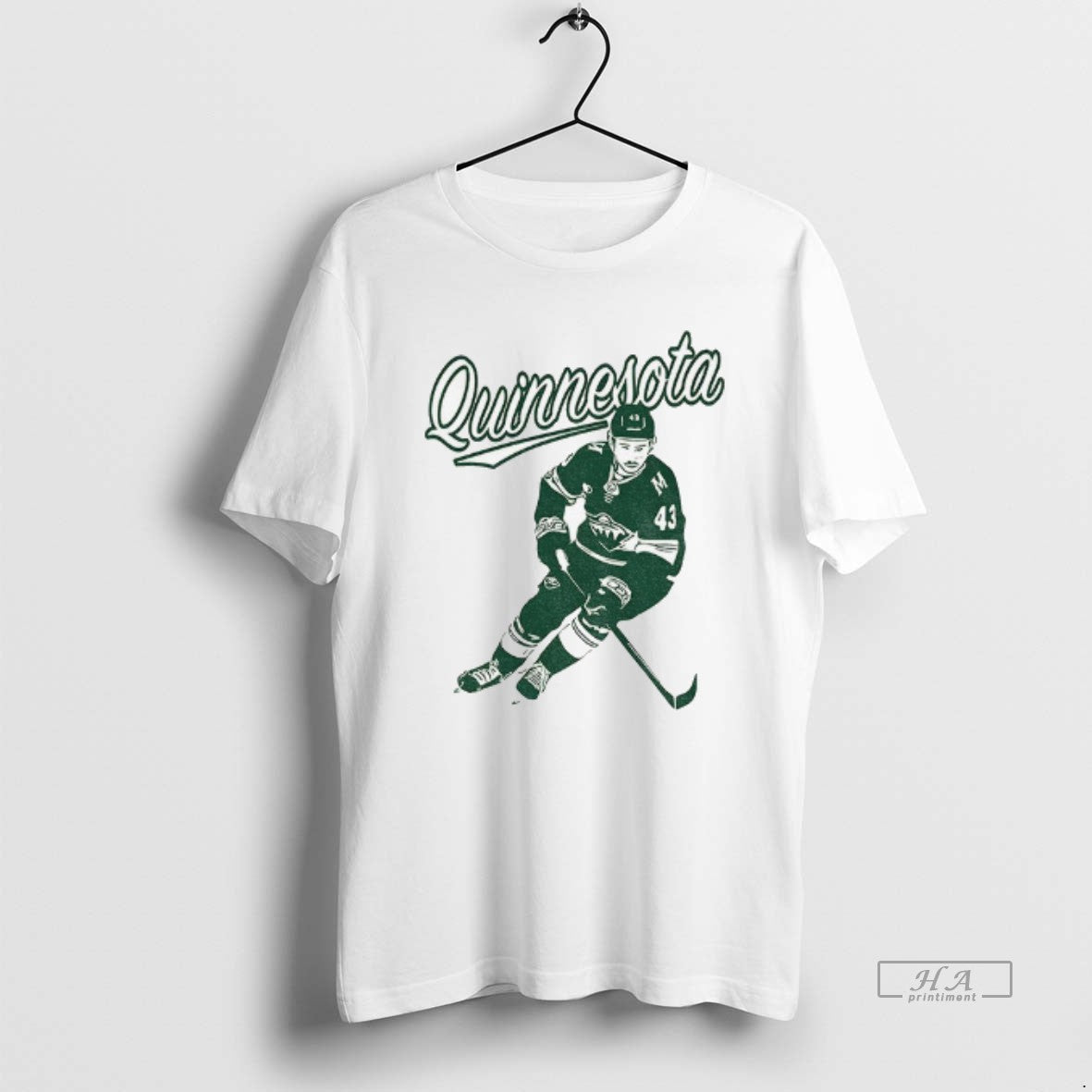Official Quinn Hughes Minnesota Wild Hockey Quinnesota State Of Hockey