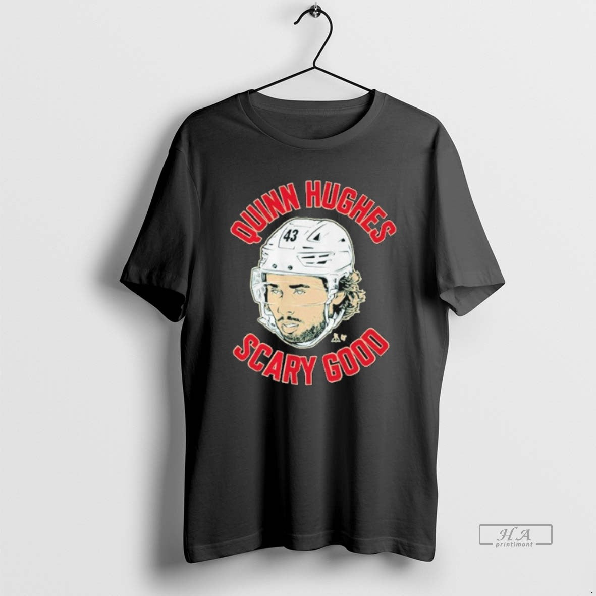 Official Quinn Hughes Scary Good Ghost Eyes