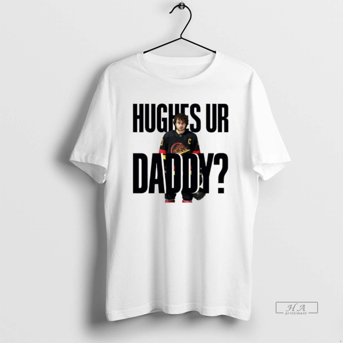 Official Quinn Hughes Ur Daddy Graphic