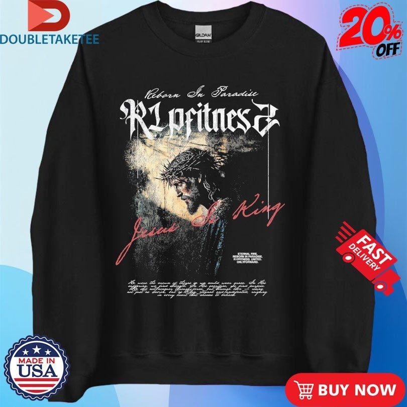 Official R1pfitness Faith Over Fear Eternal Fire Reborn Paradise United Onlyforward Shirts
