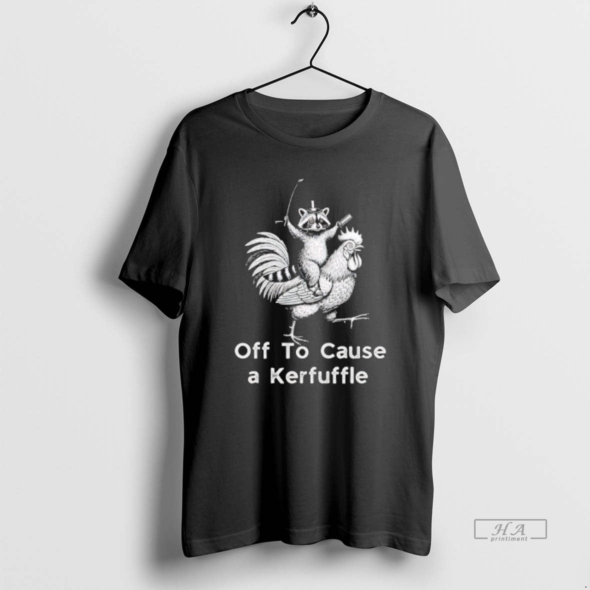 Official Raccoon Riding Chicken Off To Cause A Kerfuffle