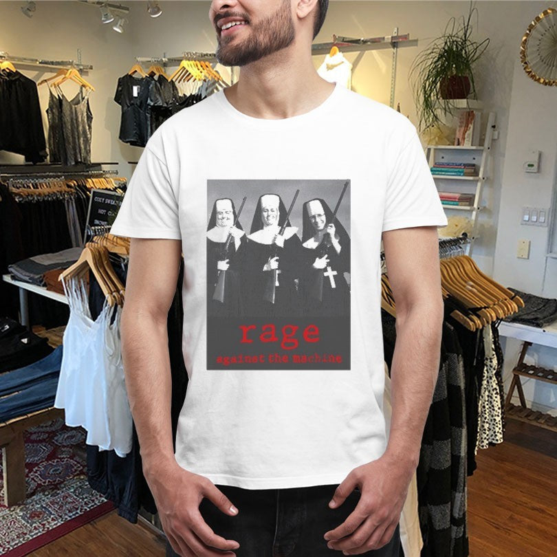 Official Rage Against The Machine Nuns Guns Shirts Unisex , , , Long Sleeve Tee