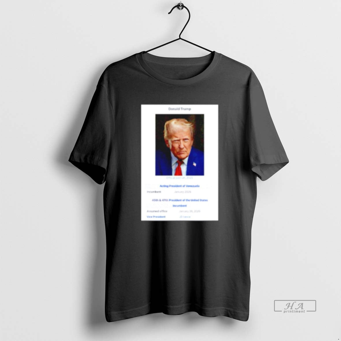 Official Rare Donald Trump Acting President Of Venezuela