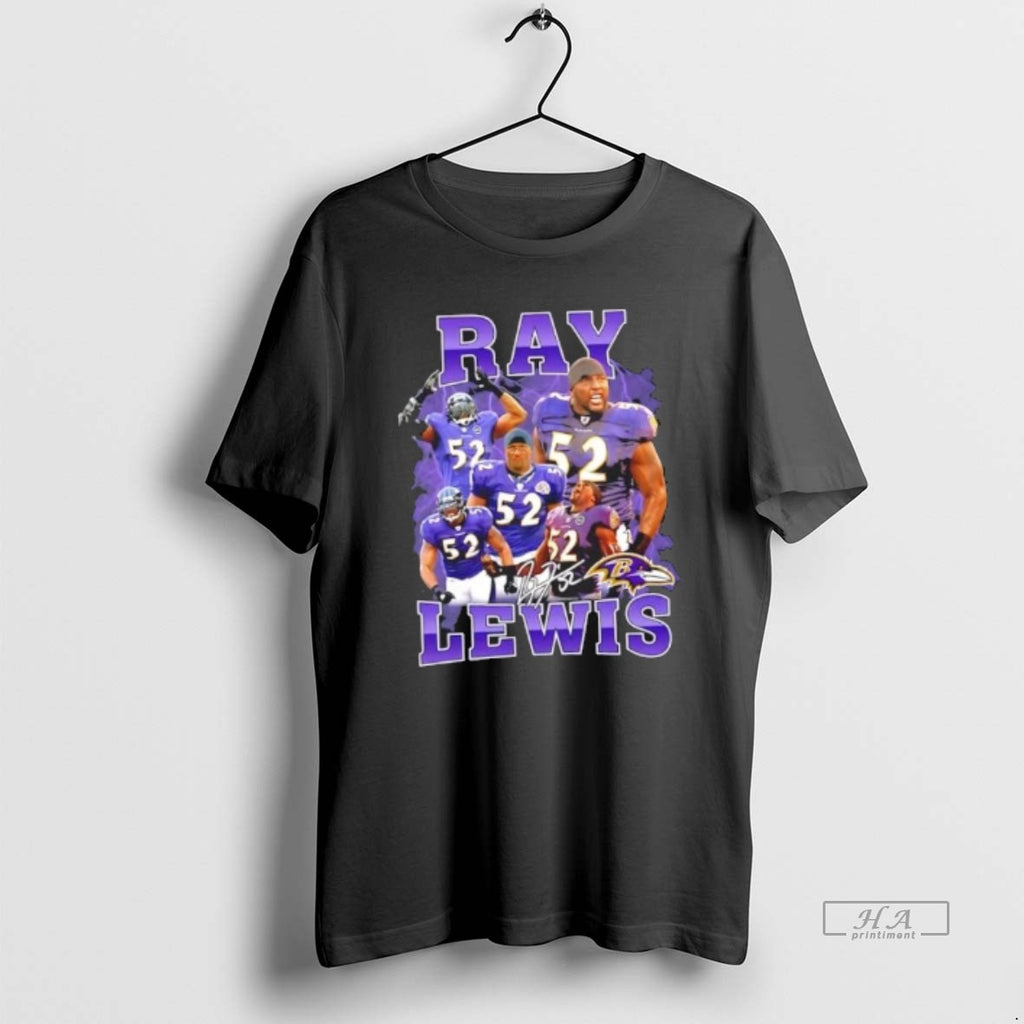 Official Ray Lewis Baltimore Ravens Football Graphic