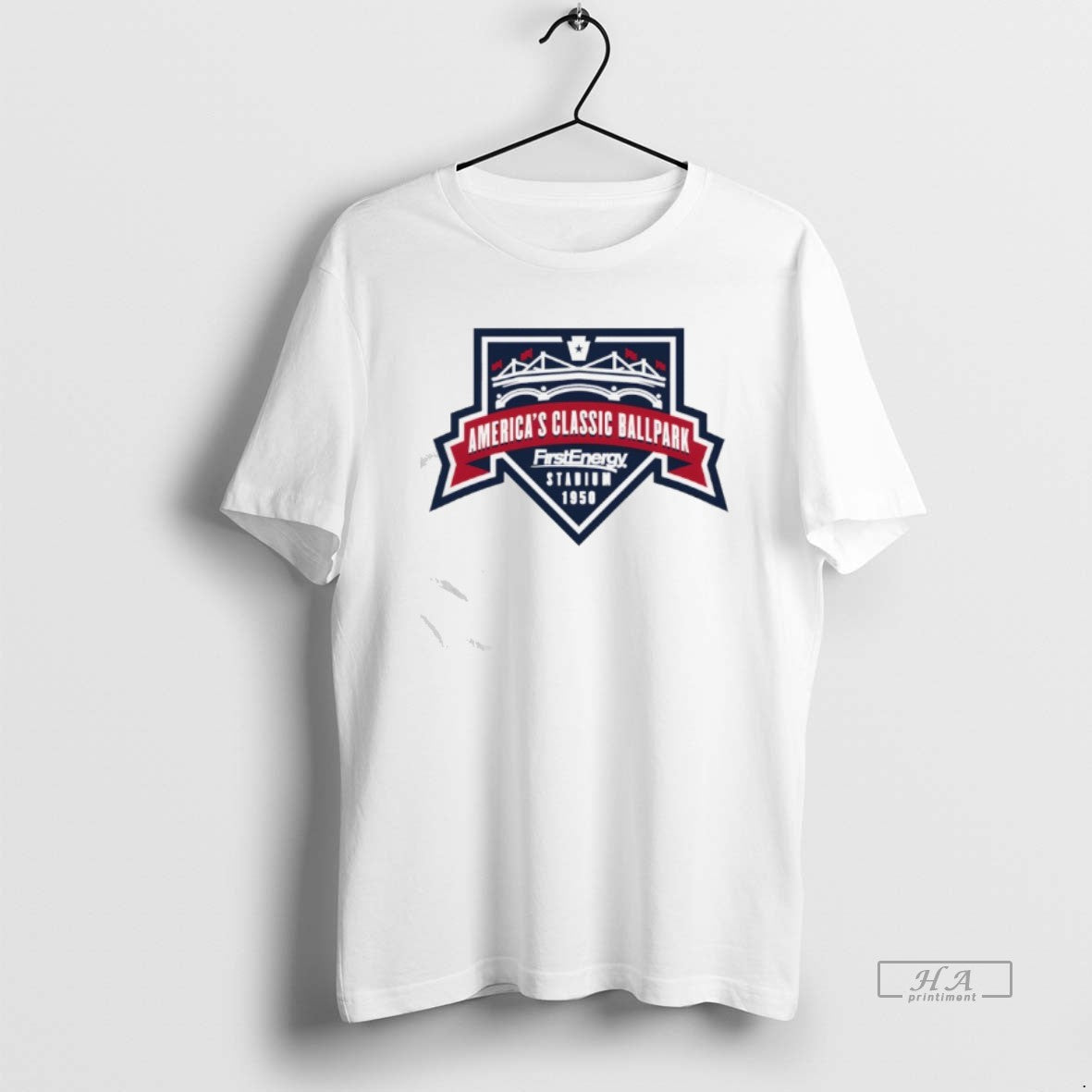 Official Reading Fightin Americas Classic Ballpark Logo