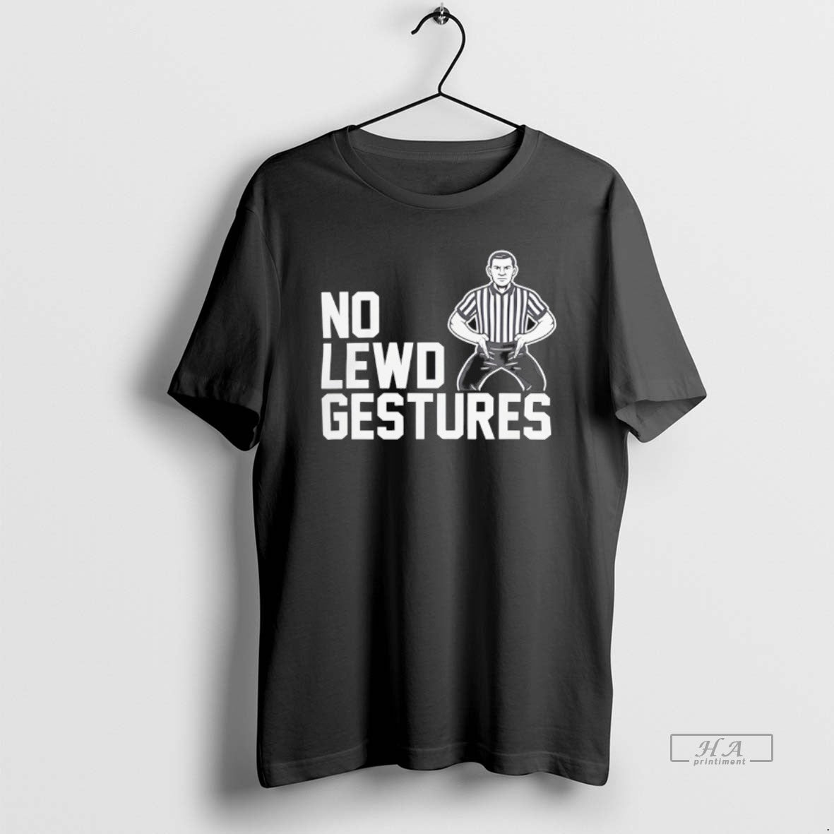 Official Referee Said No Lewd Gestures