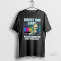 Official Respect Your Elders Retro Keyboard Rgb Gamer Programmer