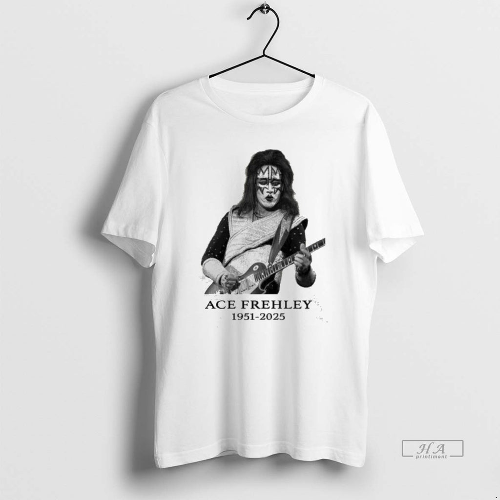 Official Rip Ace Frehley Tribute Rock Legend Memorial 1951 2025