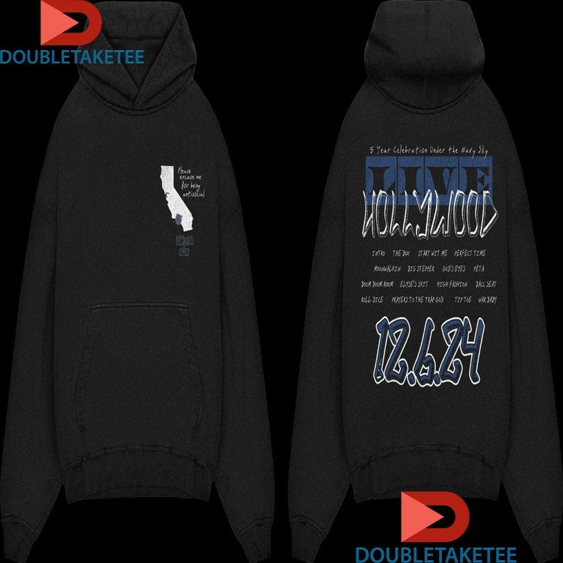 Official Roddy Ricch Antisocial Anniversary Show 2024 Shirts Unisex , , , Long Sleeve Tee