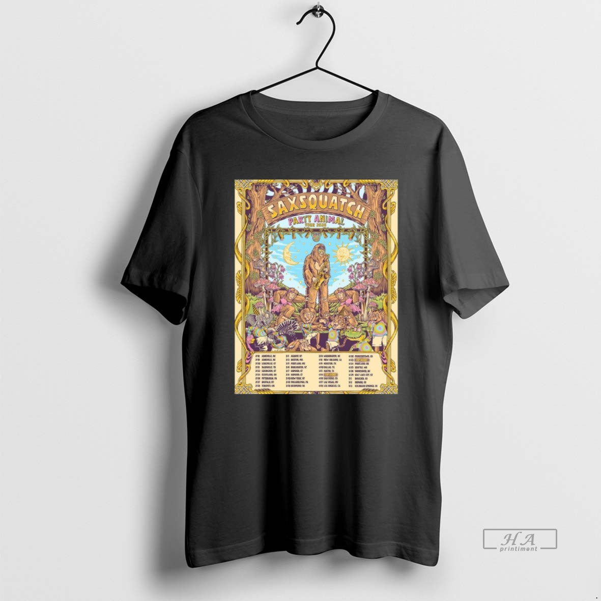 Official Saxsquatch Party Animal Tour 2026 North America