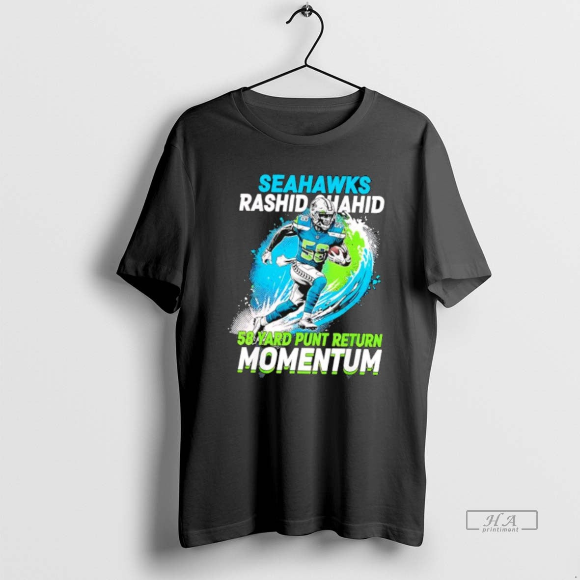 Official Seahawks Rashid Shaheed 58 Yard Punt Return Momentum