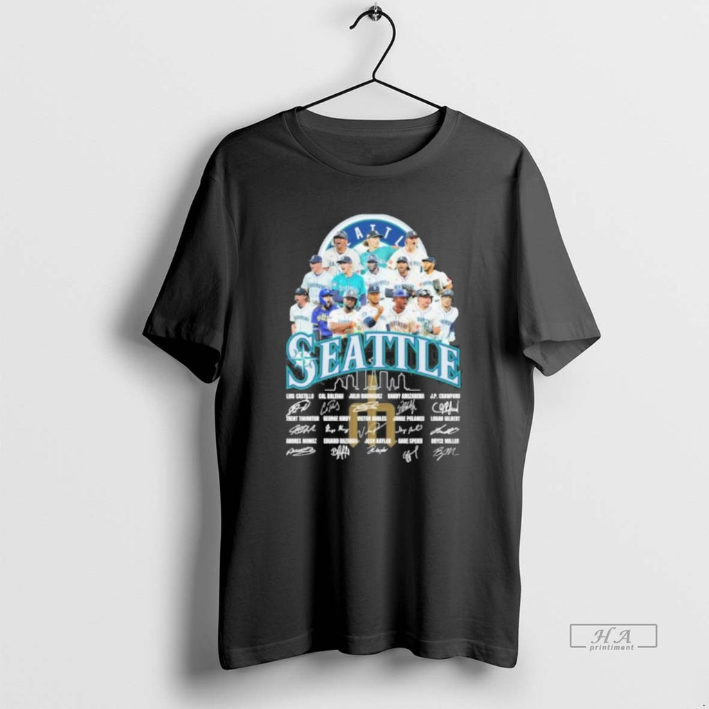 Official Seattle Mariners Alcs Team Signatures