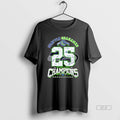 Official Seattle Seahawks 2025 Nfc West Division Champions 25