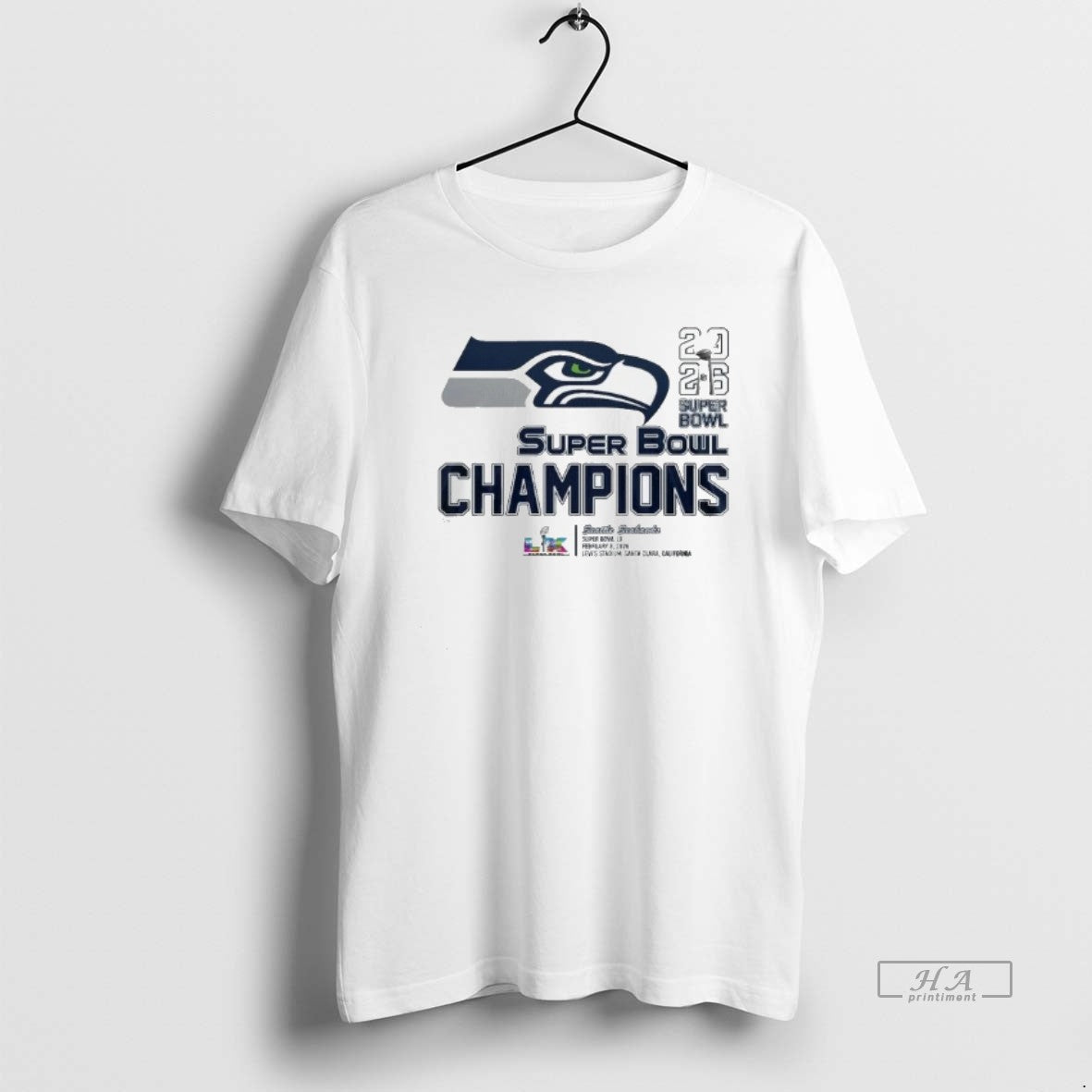 Official Seattle Seahawks 2026 Super Bowl Champions February 8 2026 Levis Stadium