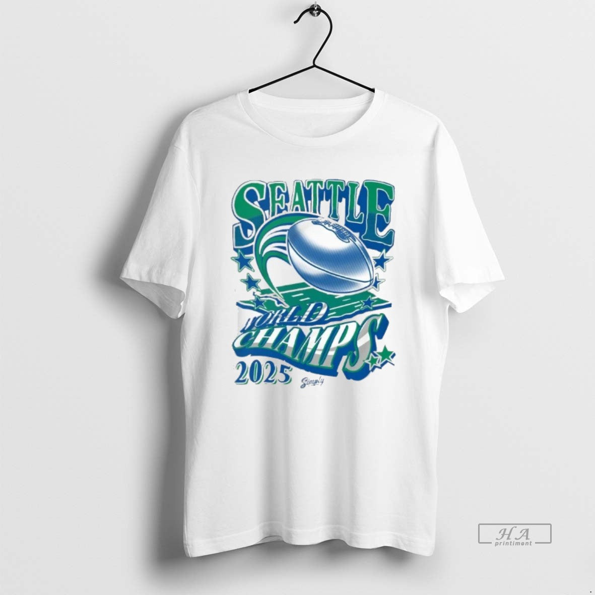 Official Seattle Seahawks Evergreen State Legends 2025 World Champions