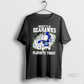 Official Seattle Seahawks Playoffs Today Snoopy Peanuts Football Mood