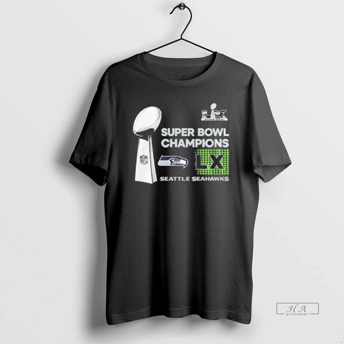 Official Seattle Seahawks Super Bowl Lx Champions 2025 Santa Clara
