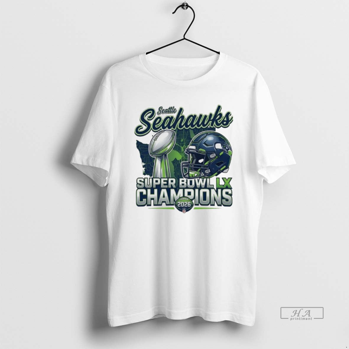 Official Seattle Seahawks Super Bowl Lx Champions 2026 Cup And Helmet