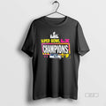 Official Seattle Seahawks Super Bowl Lx Champions Logo