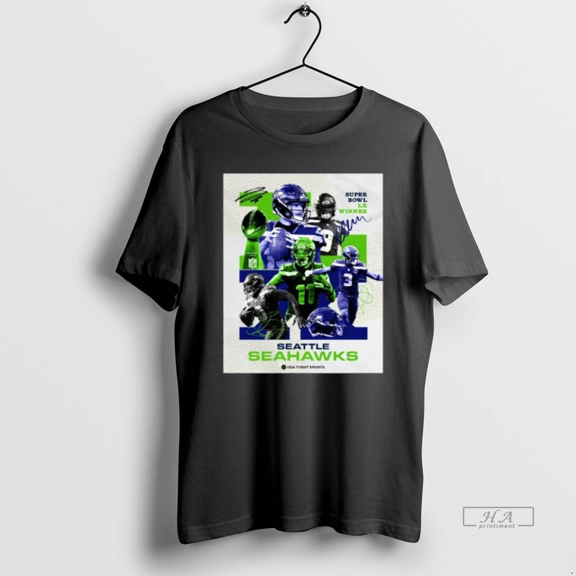 Official Seattle Seahawks Super Bowl Lx Winner