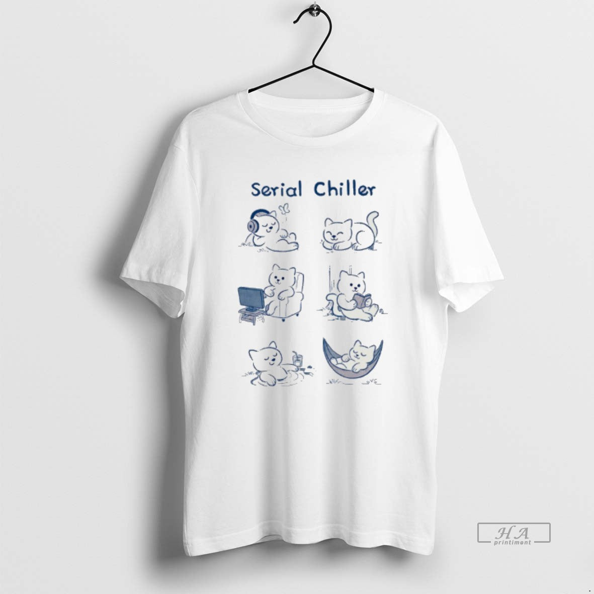 Official Serial Chiller Cats Meme