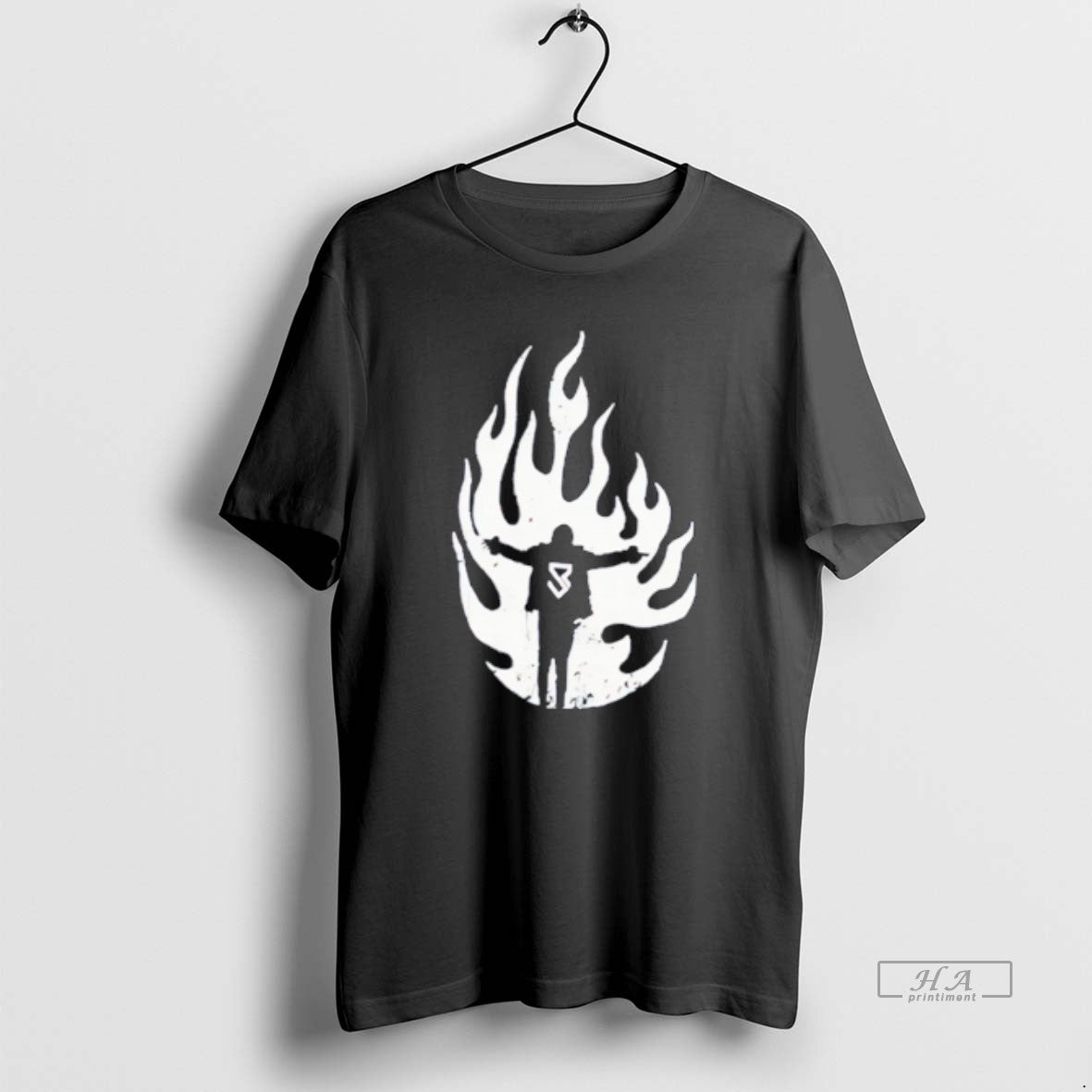 Official Seth Rollins Flames Tee