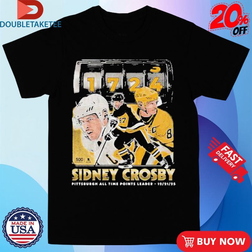 Official Sidney Crosby Pittsburgh All Time Points Leader Shirts Unisex , , , Long Sleeve Tee