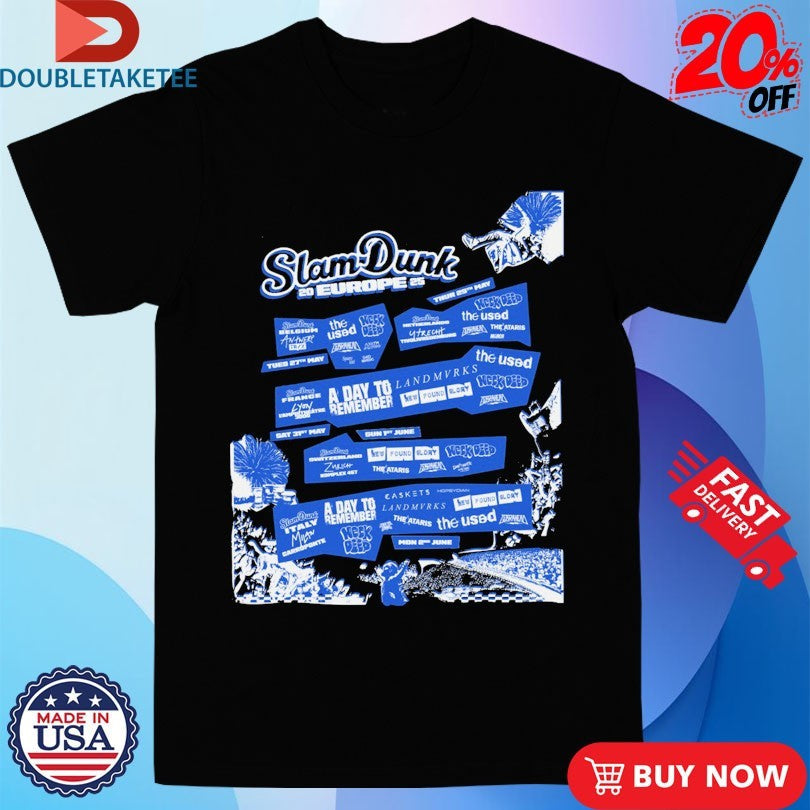 Official Slamdunk 2025 Europe Event Shirts Unisex , , , Long Sleeve Tee