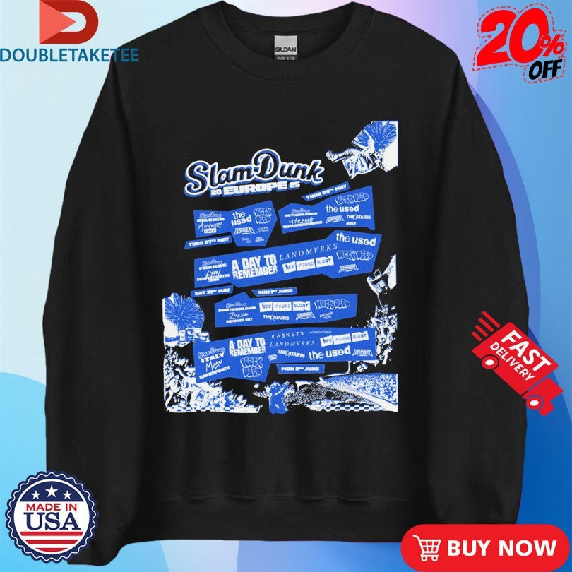 Official Slamdunk 2025 Europe Event Shirts Unisex , , , Long Sleeve Tee