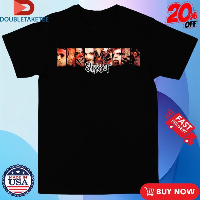 Official Slipknot Masks 2022 Tour Shirts Unisex , , , Long Sleeve Tee