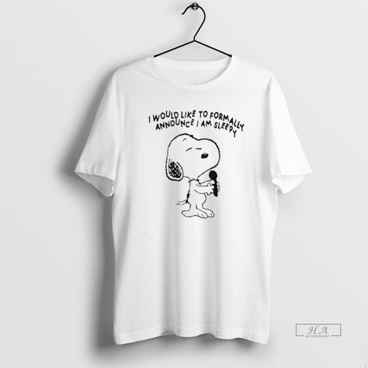 Official Snoopy I Would Like To Formally Announce I Am Sleepy