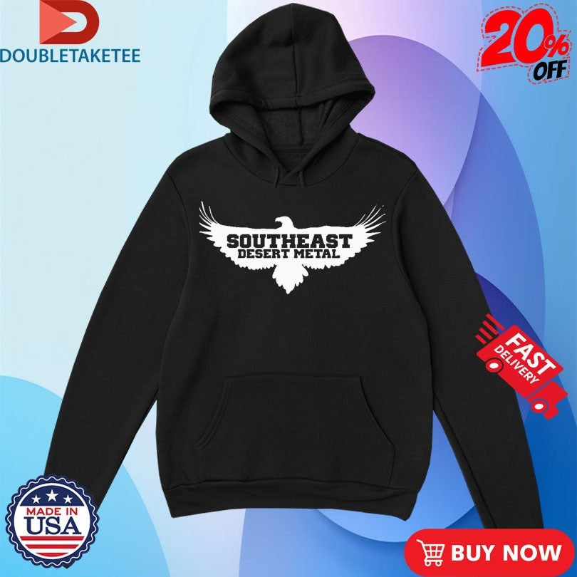 Official Southeast Desert Metal Logo Bird Shirts Unisex , , , Long Sleeve Tee