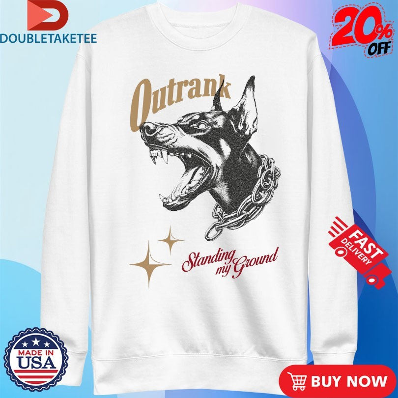 Official Standing My Ground Outrank Shirts Unisex , , , Long Sleeve Tee