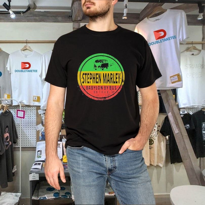 Official Stephen Marley Babylon By Bus On Tour Shirts Unisex , , , Long Sleeve Tee