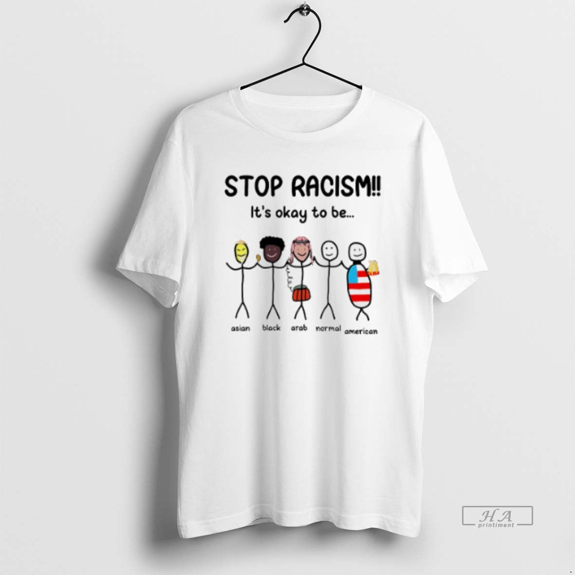 Official Stop Rasicm Its Okay To Be Paint