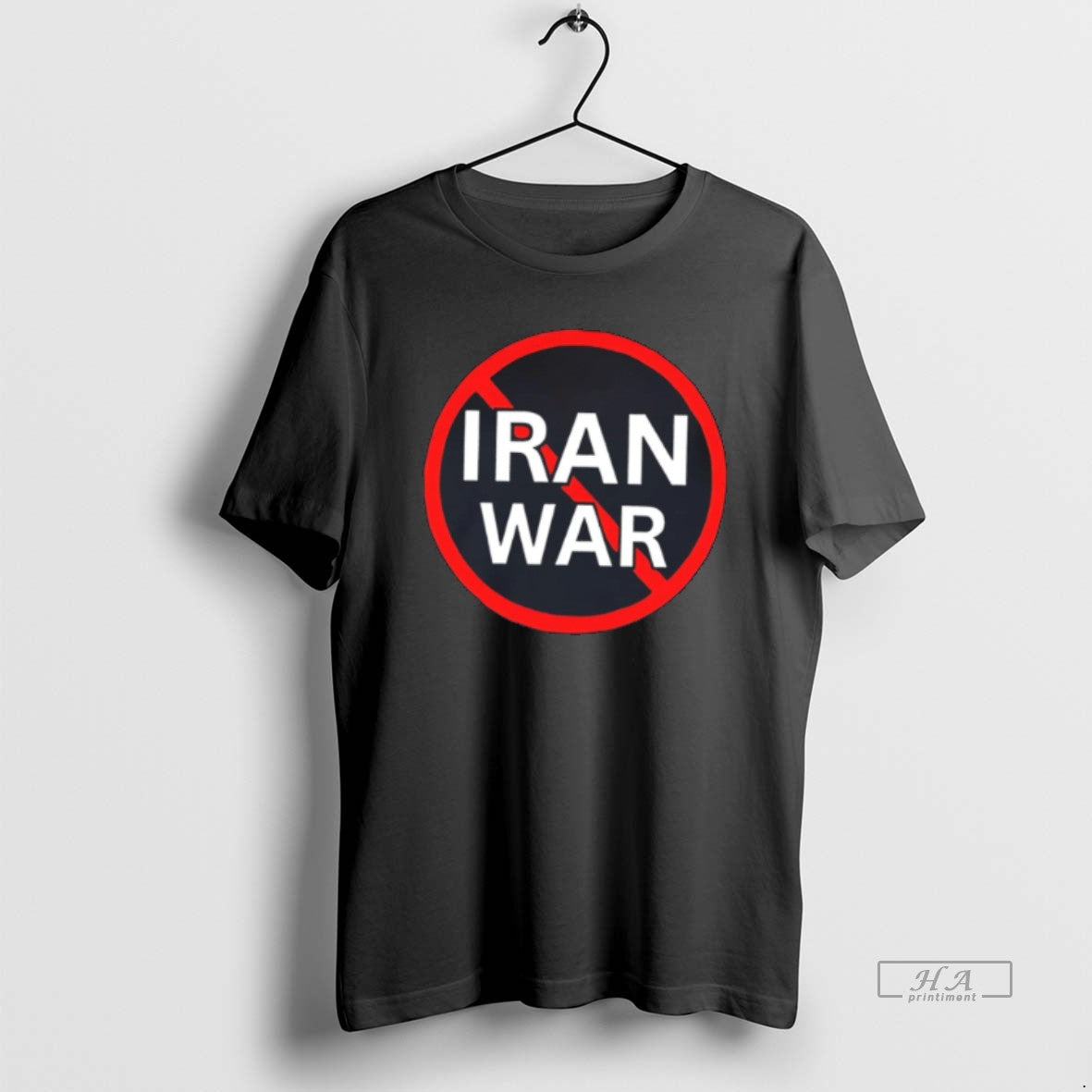 Official Stop War On Iran Peace Tee