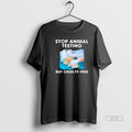 Official Stop Animal Testing Buy Cruelty Free Graphic