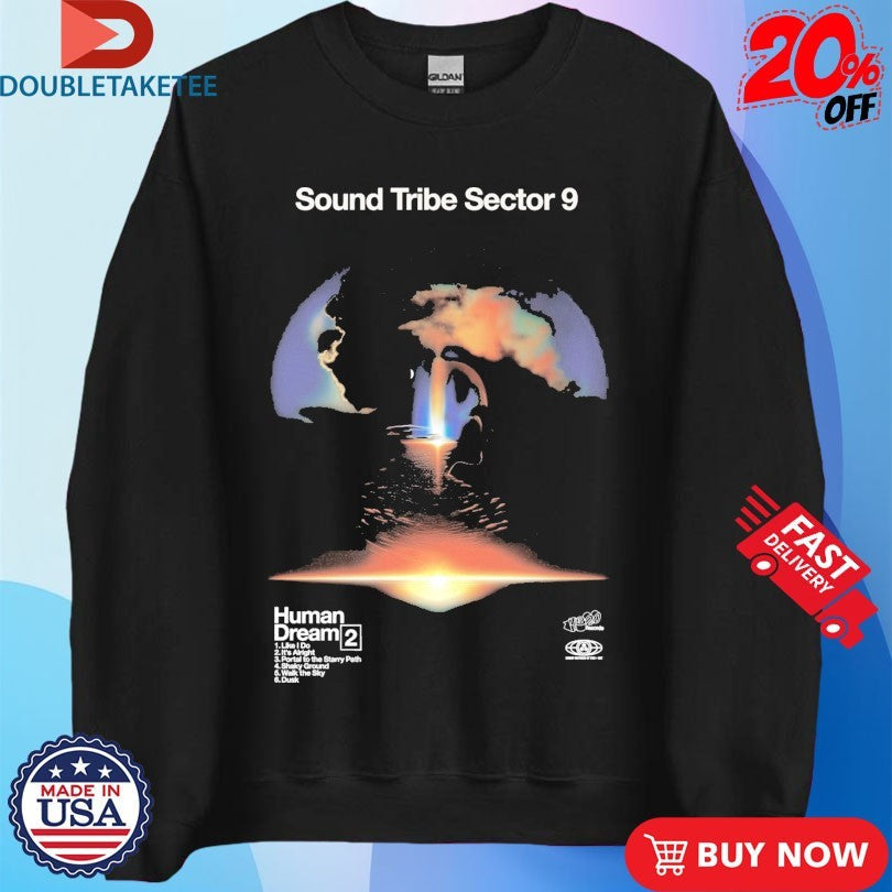Official Sts9 Sound Tribe Sector 9 Human Dream 2 Shirts Unisex , , , Long Sleeve Tee