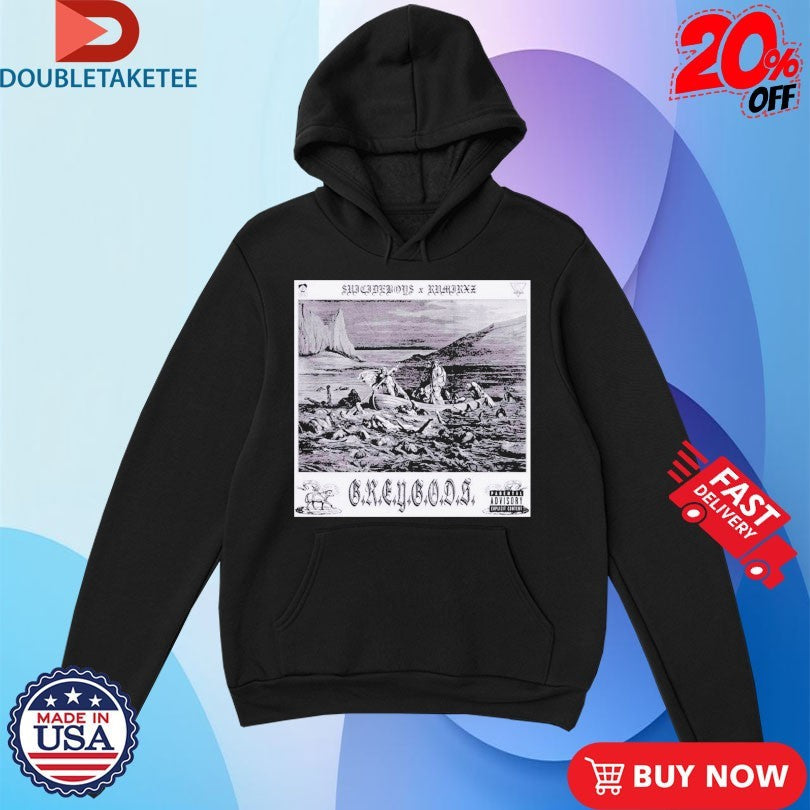 Official Suicideboys Greygods Album Cover Shirts Unisex , , , Long Sleeve Tee