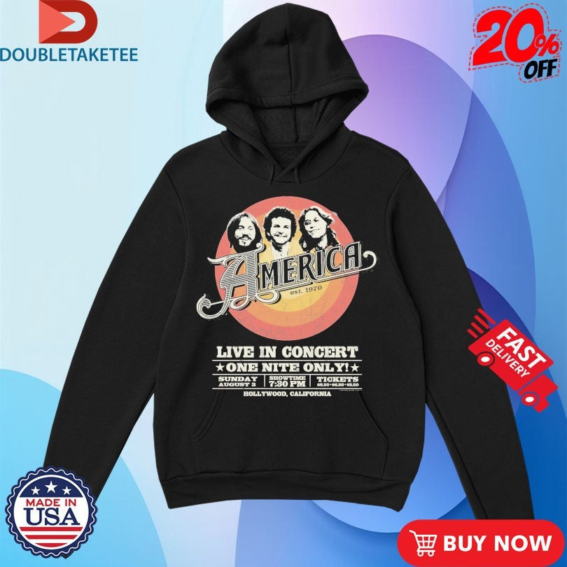 Official Sun Records Studio America Live In Concert Hollywood California Est 1970 Shirts Unisex , , , Long Sleeve Tee