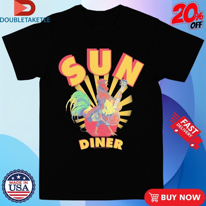 Official Sun Records Sun Diner Rooster Shirts Unisex , , , Long Sleeve Tee