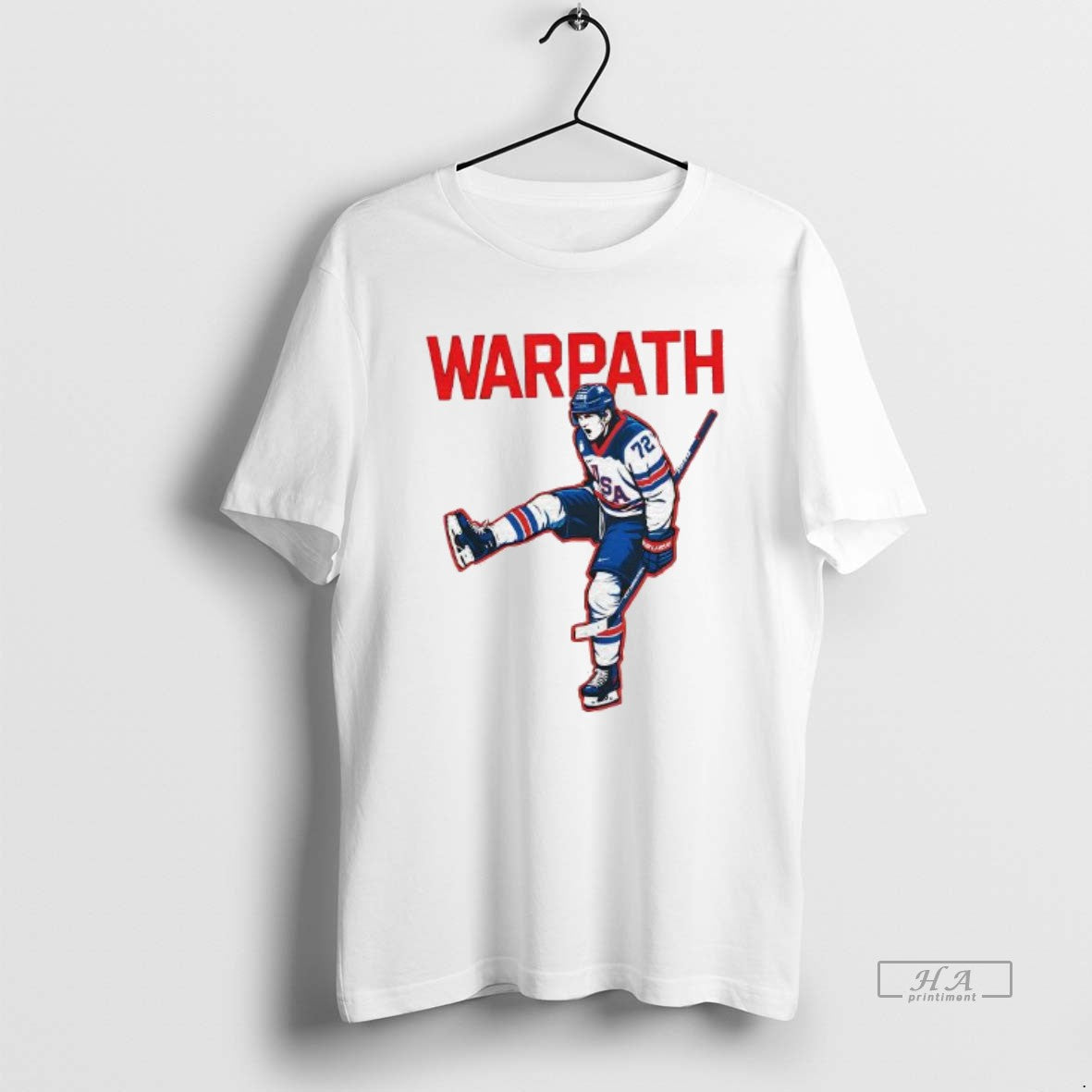Official Tage Thompson Warpath Team Usa Hockey World Champions 2026