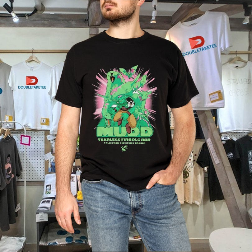 Official Tales From The Stinky Dragon His Name Is Mudd Fearless Firbolg Bud Shirts Unisex , , , Long Sleeve Tee