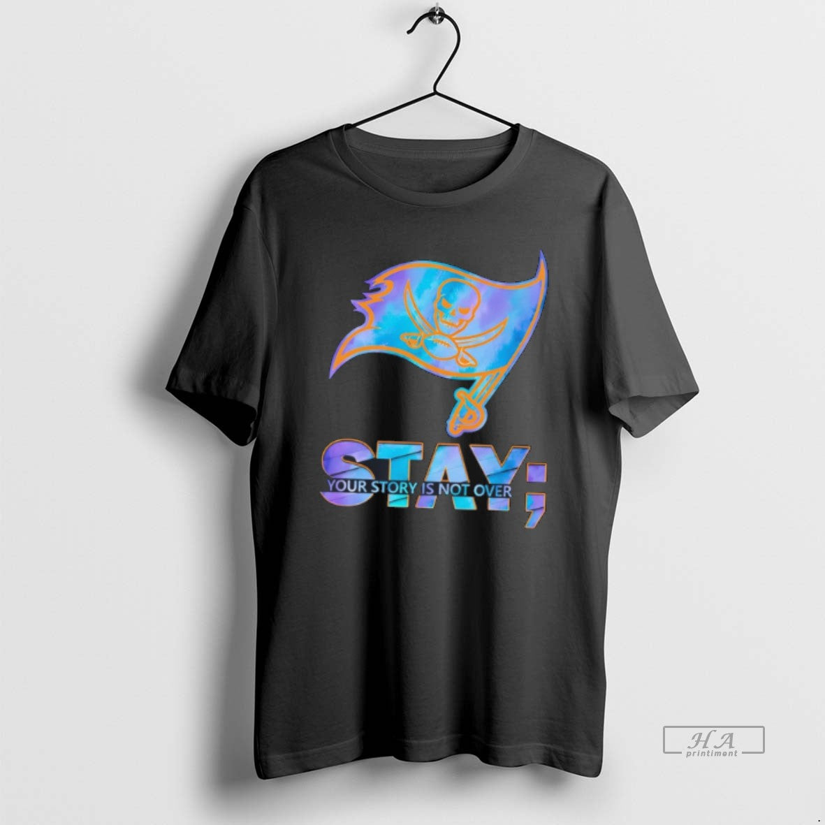 Official Tampa Bay Buccaneers Stay Your Story Is Not Over Tee